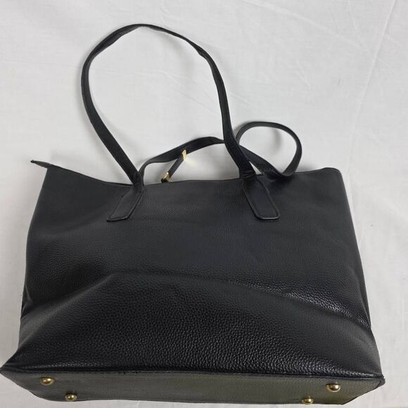 Michael Kors Black Pebbled Leather Jet Set Tote - Picture 5 of 9